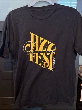 Jazz Fest 2023 Black Graphic Tee
